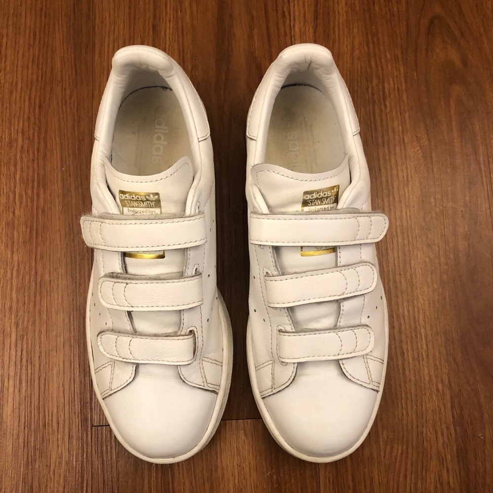 Custom made Velcro Stan smiths